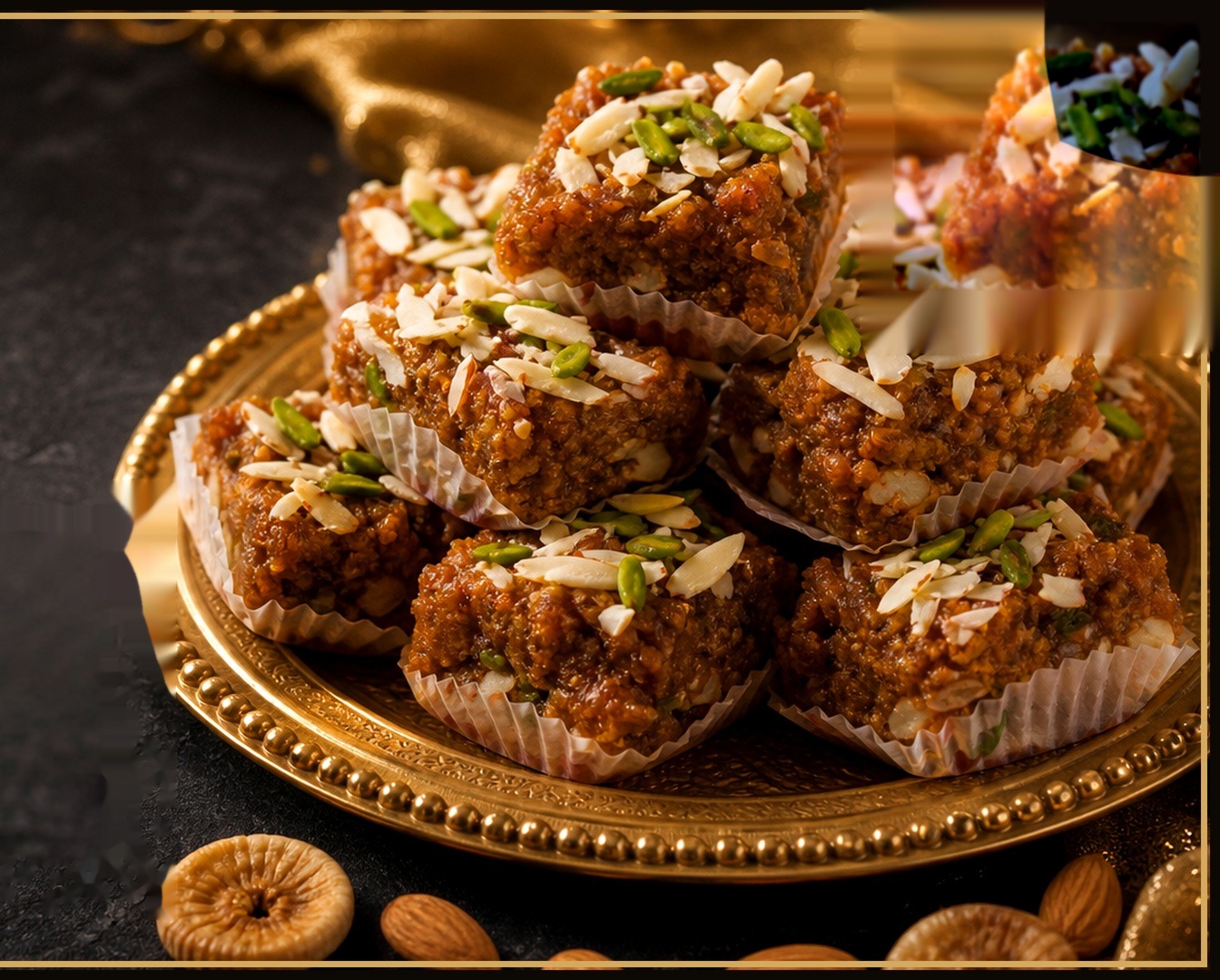 Ajwa Anjeer Barfi